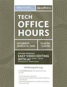Tech Office Hours Flyer