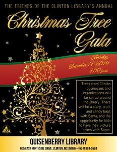 2019 Christmas Tree Gala Flyer