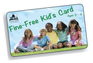 Fine-Free Kid's Card