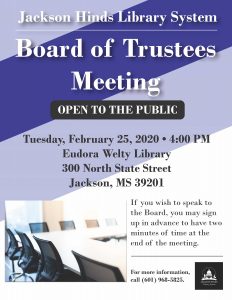 board meeting flyer