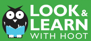 look and learn with hoot logo