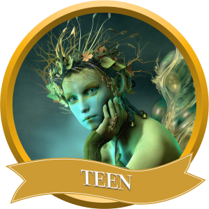 teen badge