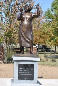 Fannie Lou Hamer bronze statue