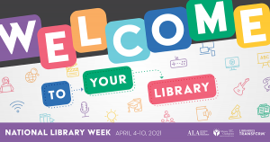 National Library Week banner
