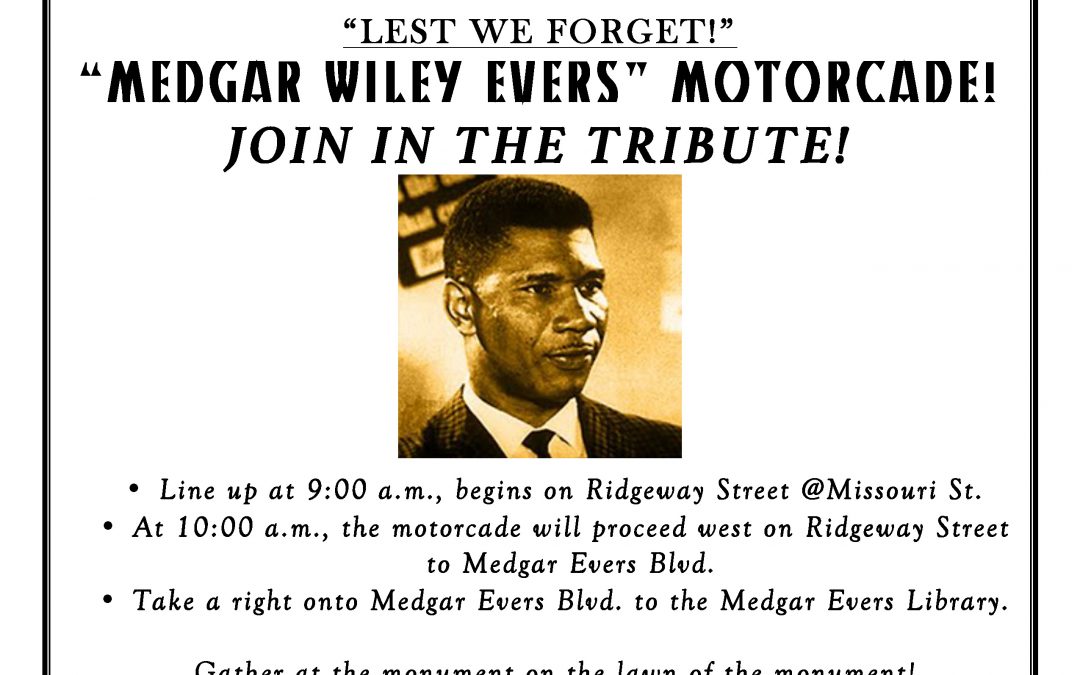 City of Jackson’s Medgar Wiley Evers Motorcade on Saturday, June 12, 2021