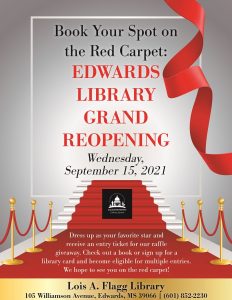 Edwards Library Grand Reopening Flyer 9-15-2021-web