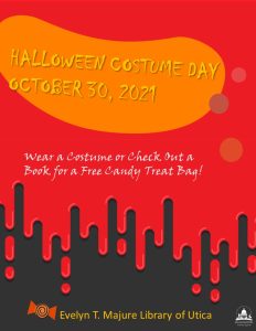 Halloween Costume Day flyer