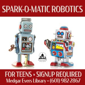 two toy robots on isolated background