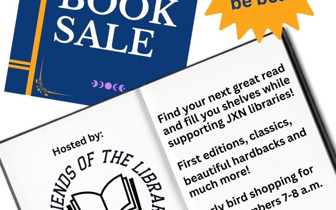 Book Sale at Eudora Welty Library – Saturday October 21st