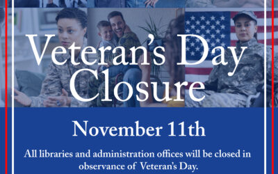 Veteran’s Day Closure