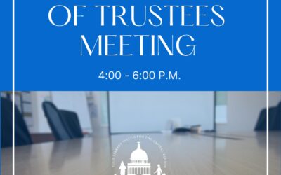 January Board of Trustees Meeting