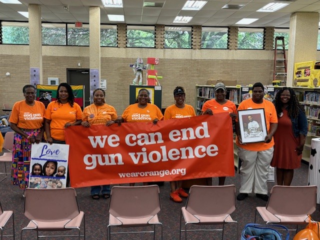 Wear Orange Community Program to End Gun Violence